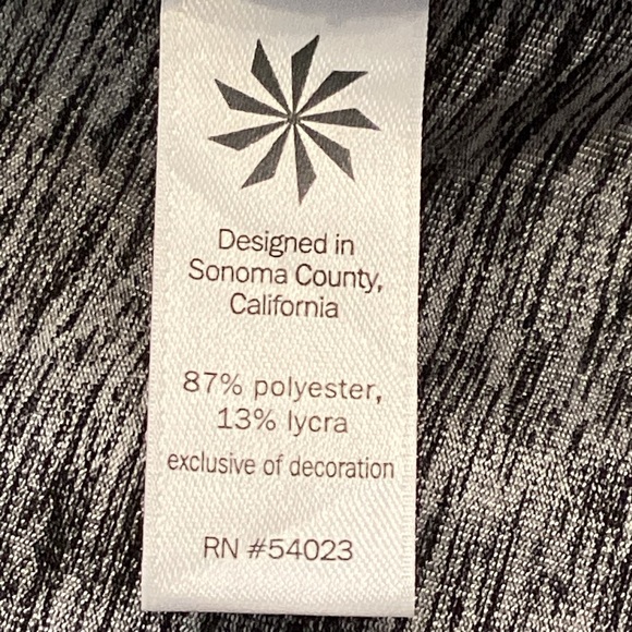 Athleta Faux Wrap Salt and Pepper Athletic Tank Dress, Size XSP - Picture 15 of 16